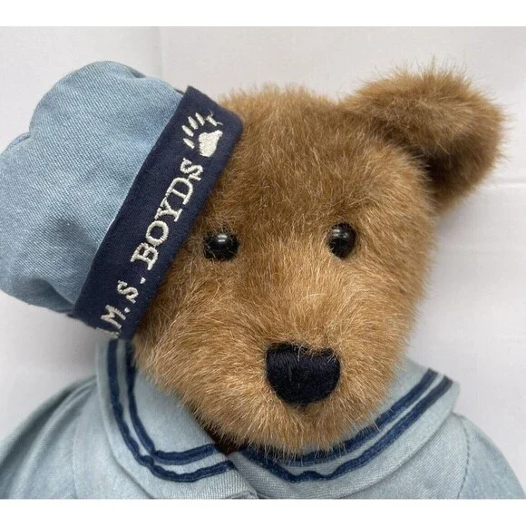 Vintage Boyds Bears Colleen HMS Unbearable Sailor Stuffed Animal Plush Toy - Picture 2 of 14